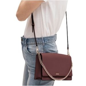 Kate Spade New York Cameron Convertible Crossbody Cherrywood Burgundy